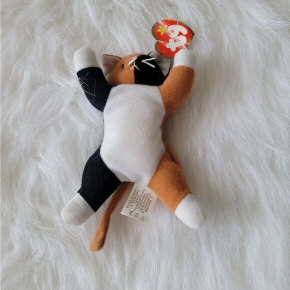Ty Chip The Cat Teenie Beanie Baby - Picture 2 of 3